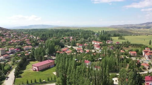 Aerial View Of Sızır Town 4