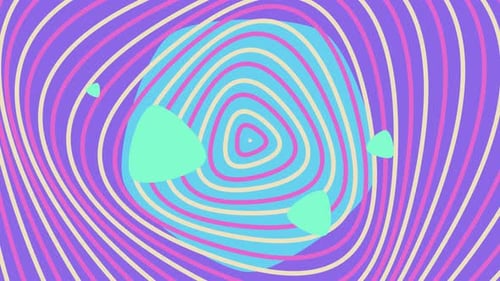 Fond coloré animé avec un motif d'étoile