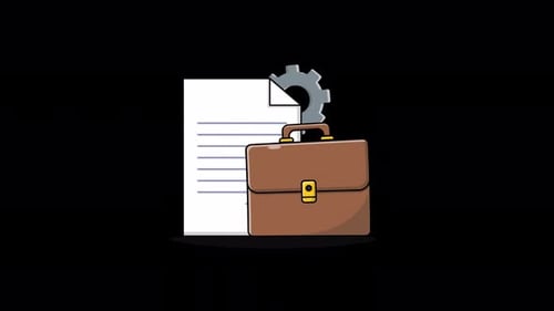 Animated Business Portfolio Concept Video - Transparent