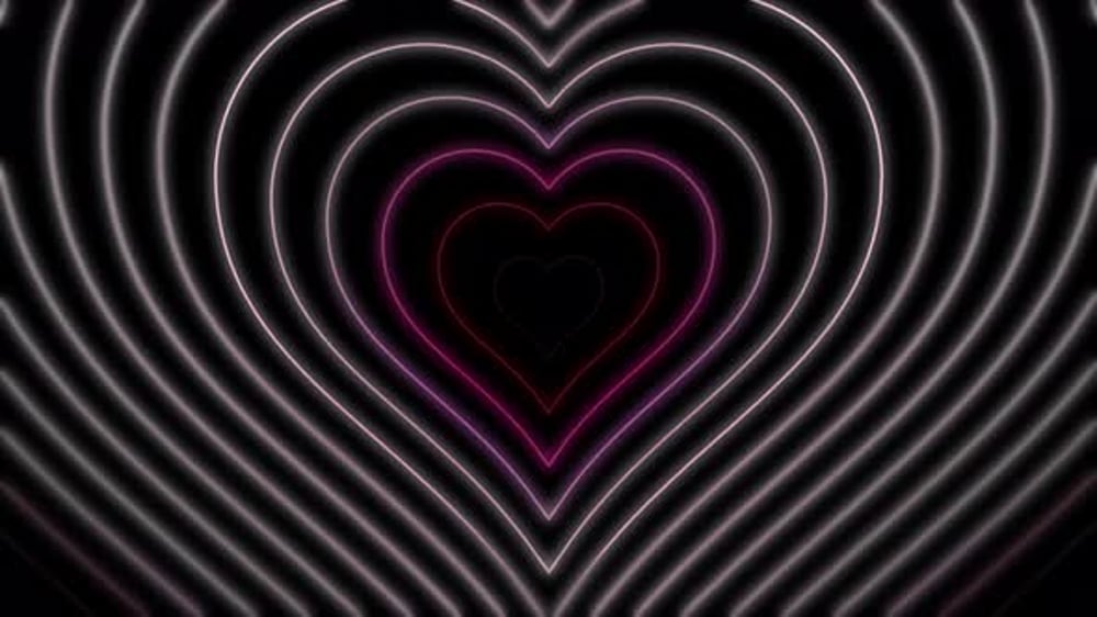 Loop Heart background animation, Backgrounds Motion Graphics ft. heart ...