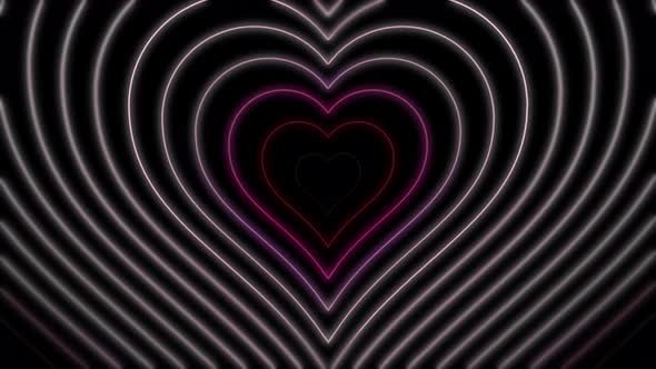 Loop Heart background animation, Backgrounds Motion Graphics ft ...