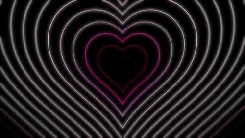 Loop Heart background animation