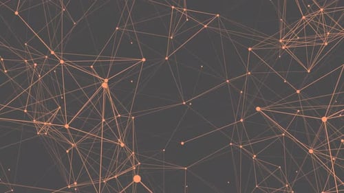 Abstract Geometric Network Lines Technology Background