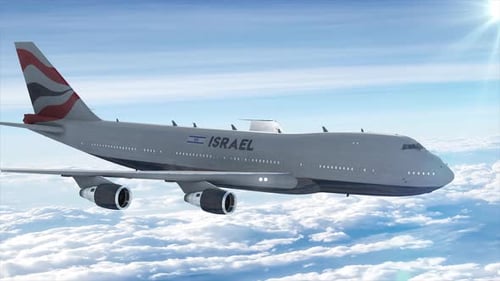 Israel Passenger Plane