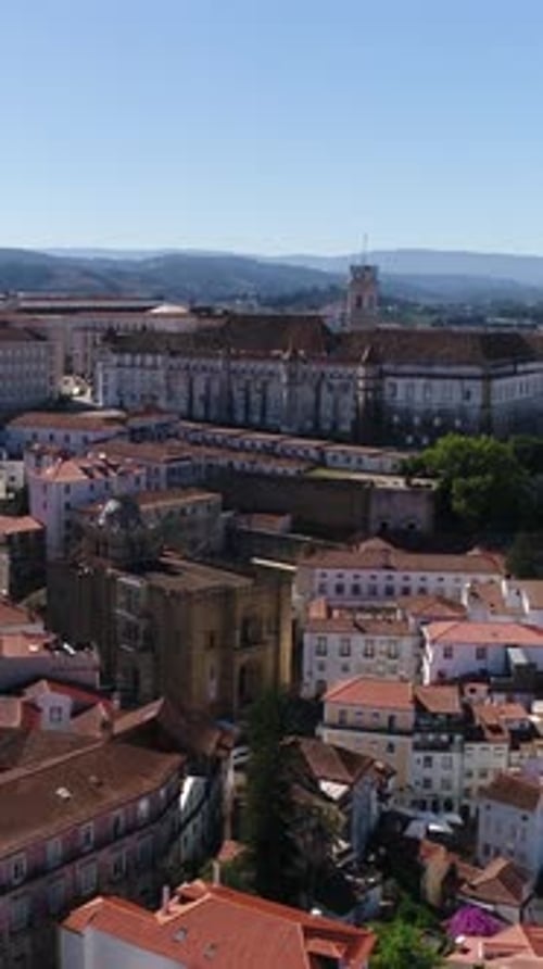 Vertical Video City of Coimbra, Portugal
