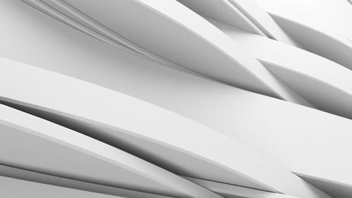 Clean White Waves Loop