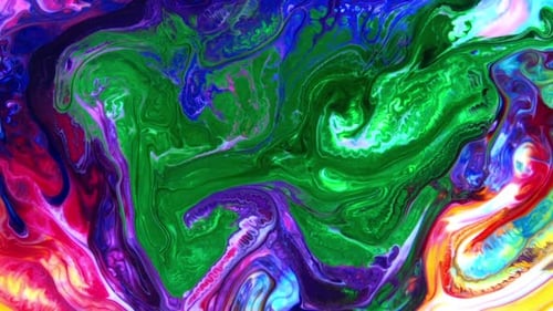 Swirling Colors Creating Mesmerizing Abstract Forms