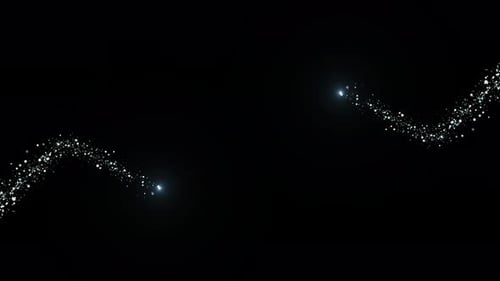 Fundo de partículas cintilantes