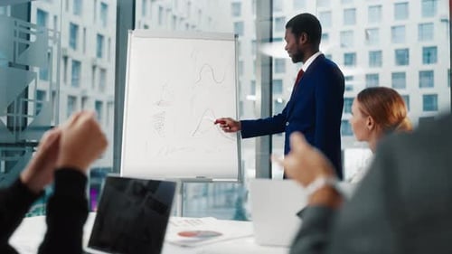 Corporate Presentation at the Office Conference Room