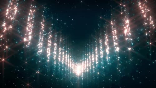 Shiny Lights Animation Background