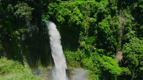Hikong Bente Falls in Lake Sebu South Cotabato Philippines