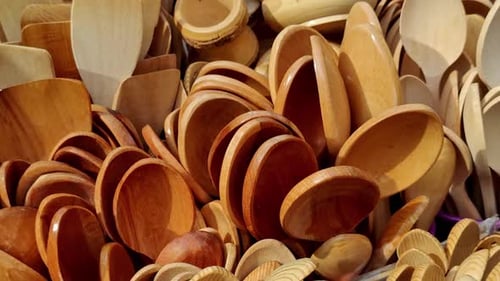 Handmade Wooden Kitchen Tools 1