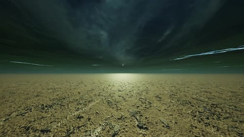 Underwater Ocean Waves Ripple And Flow With Light Rays. 4K