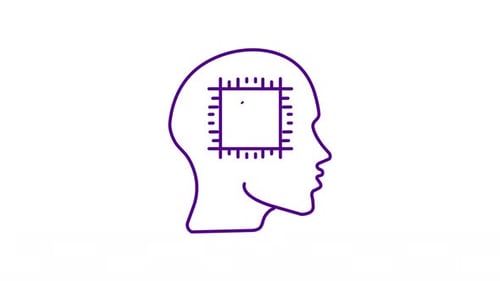 Humanoïde animé avec canal Alpha