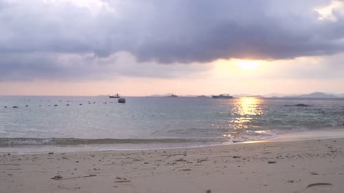 Exotic Beach During Sunset, Super 240