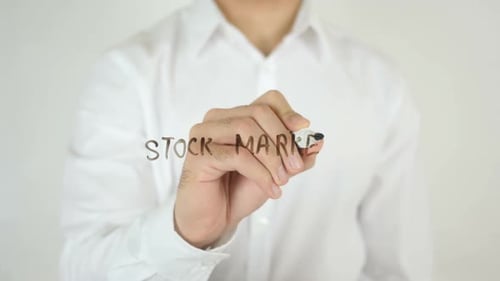 Stock Market, Written on Glass