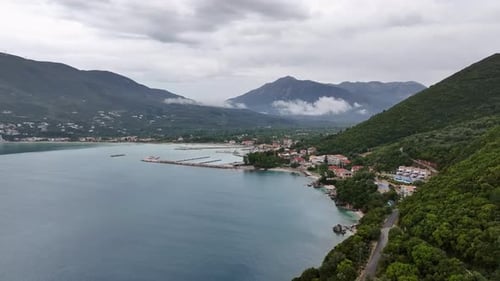 Vasiliki Beach on the island of Lefkada in Greece