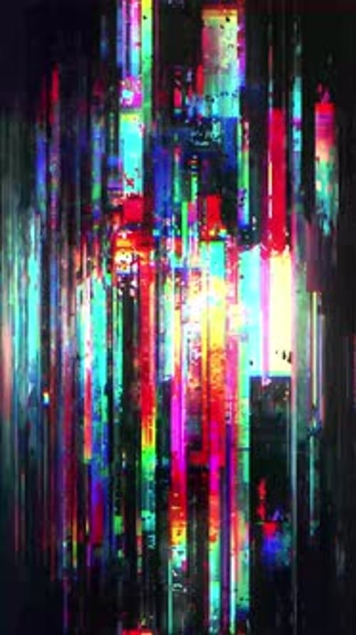 Animation de dysfonctionnements technologiques modernes avec Pixel Glitch