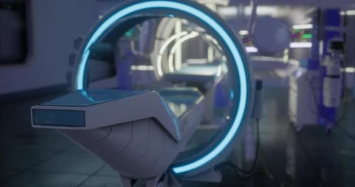 Futuristic MRI Machine Transforms Medical Imaging in Healthcare