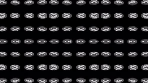 Abstract Geometric Seamless Pattern Background Loop