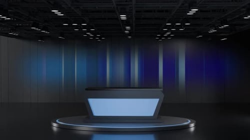 3D Virtual TV Studio News