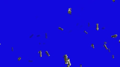 Military Flash Bang Rain | 3D Explosive Object Loop