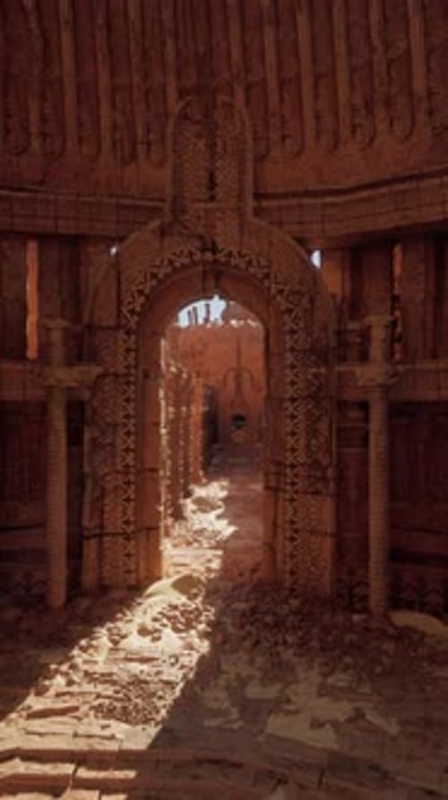 A Very Old Looking Building with a Lot of Windows