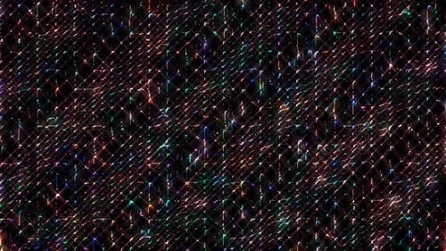 Colorful Abstract Futuristic Grid Loop Background