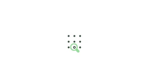 Vidéo d'animation d'icône de symbole de détection antivirus