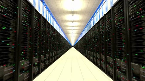 Rack-Server in modernen Rechenzentren, IT-Netzwerke