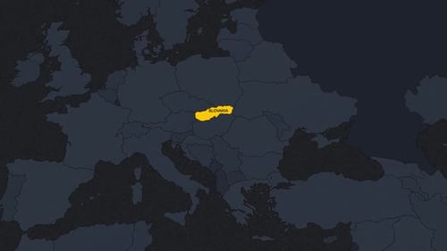 Animated World Map Country Highlight