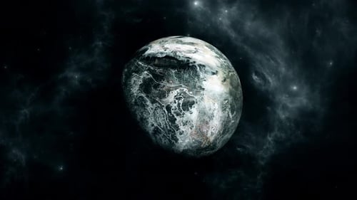 Rotating Abstract Planet in Dark Cosmic Space Loop