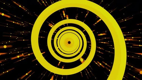 Mystical Abstract Tunnel Background