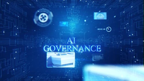 Werbeaktion für AI-Governance-Technologie