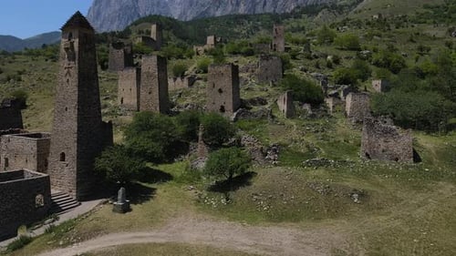 An Ancient Settlement in Ingushetia the Embodiment of History and Architecture and a Living Museum