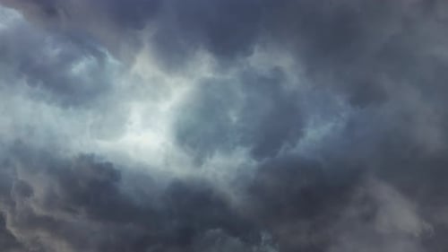 Moody, Dark Clouds Fill the Sky