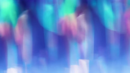 Blurred Crystalized Spark Iridescent Light Rainbow