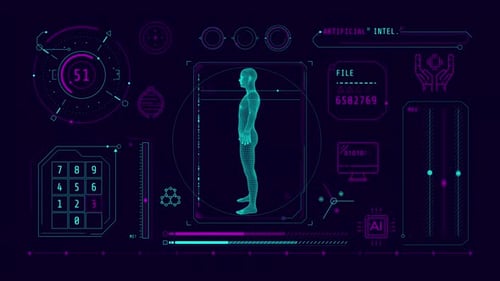 Infográficos sobre inteligência artificial animados no canal Alpha