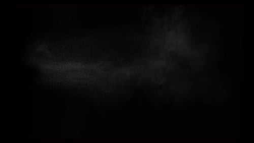 Sahara Collection: A sand stream exploding from the bottom side and scattering slowly at the end ove