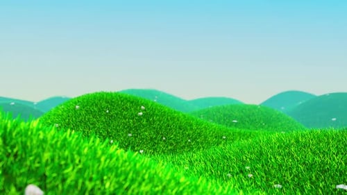 Fly Over The Meadow 01 HD