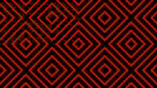 Red On Black Abstract Square Patterns Background Vj Loop Animation In 4K