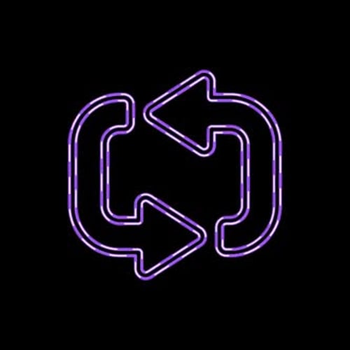 Looping-Pfeilsymbol