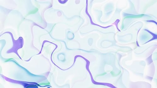 Abstract Fluid Wavy Lines Flowing Background Animation