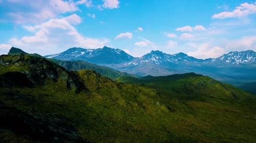 Beautiful Panoramic View of the Mountains