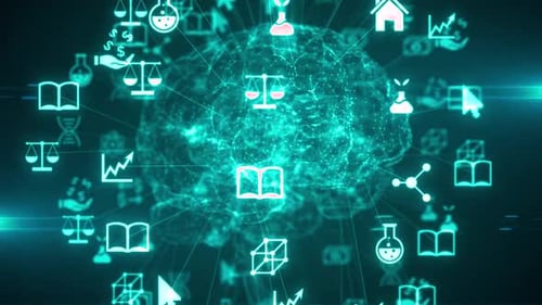 Digital Brain Network Connecting Global Knowledge and Innovative Concepts