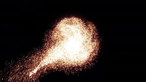 Physical Simulated Sparks Trail With Dynamic Burst Vfx (17)