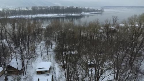 Small Village By the River