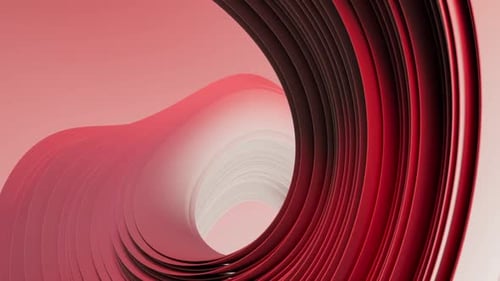 Abstract Curves Background Loop
