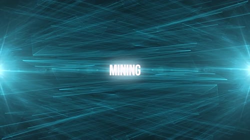 Mining - Motion Lines Background