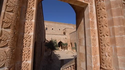 Mor Gabriel Monastery is the oldest surviving Syriac Orthodox monastery in the world 4K